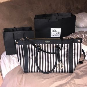 Henri bendel carryall bag.